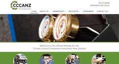 Desktop Screenshot of ccca.org.nz
